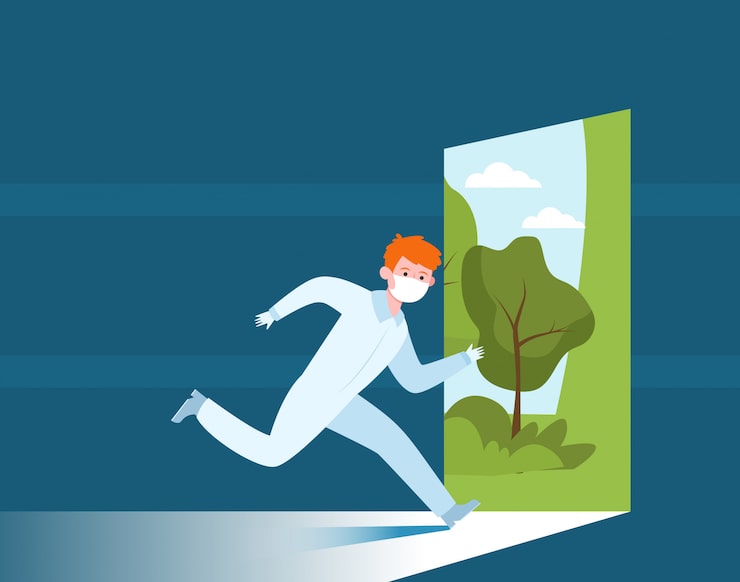 A visual metaphor of a path clearing through mist, symbolizing the Splinteredfog FAQ service